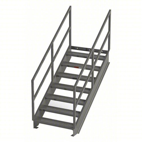 (1) SET OF PORTABLE STAIRS