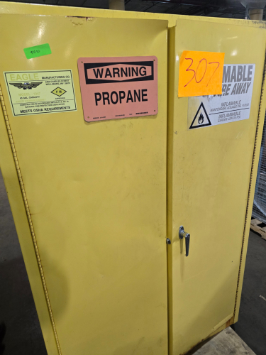 (1) HAZARDOUS MATERIAL STORAGE CABINET