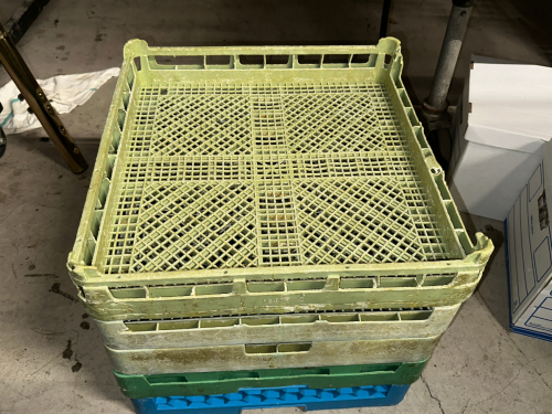 (4) ASSORTED DISHWASHER RACKS