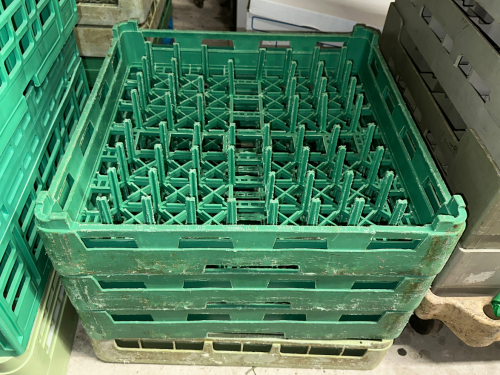 (4) ASSORTED DISHWASHER RACKS