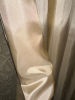 (4) 30" SECTIONS OF TAN WALL ACCENT DRAPES EACH W/ (4) MOUNTING POSTS. - 4