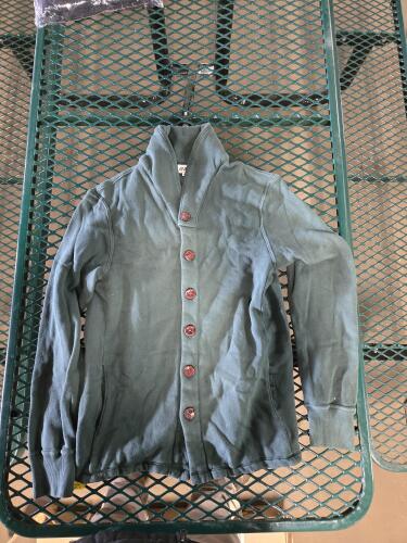 (2) DK. GREEN SHEFFEILD SWEATER