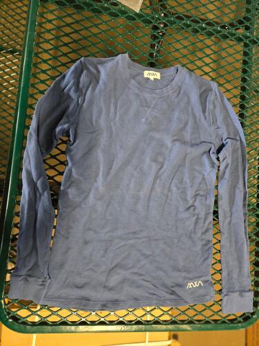 (4) BLUE PIQUE TEE'S
