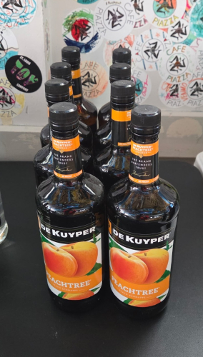 (8) BOTTLES OF DEKUYPER PEACHTREE SCHNAPPS
