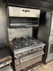 JADE RANGE SIX BURNER RANGE W/ LOWER OVEN AND SALAMANDER. - 5