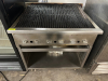 RANKIN DELUXE 36" GAS CHARBROILER W/ STAINLESS STAND. - 2