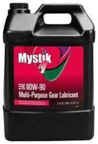 DESCRIPTION: (1) MULTI-PURPOSE GEAR LUBRICANT BRAND/MODEL: MYSTIK JT7 INFORMATION: 80W-90 RETAIL$: $60.00 TOTAL SIZE: 2 GALLON QTY: 1