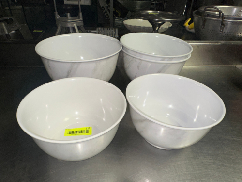 (5) PIECE PLASTIC COOKING BOWL SET