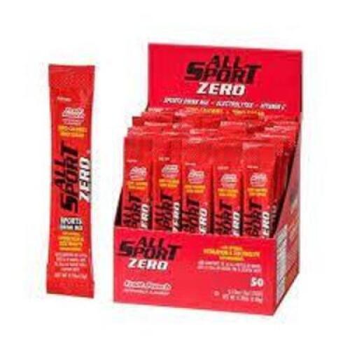 DESCRIPTION: (2) BOZES OF (50) PACKS OF SPORTS DRINK MIX CONCENTRATE BRAND/MODEL: ALL SPORT #491N15 INFORMATION: FRUIT PUNCH RETAIL$: $22.88 EA QTY: 2