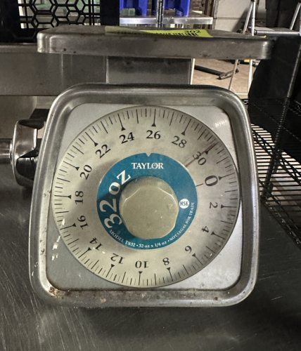 32 OZ PORTION SCALE