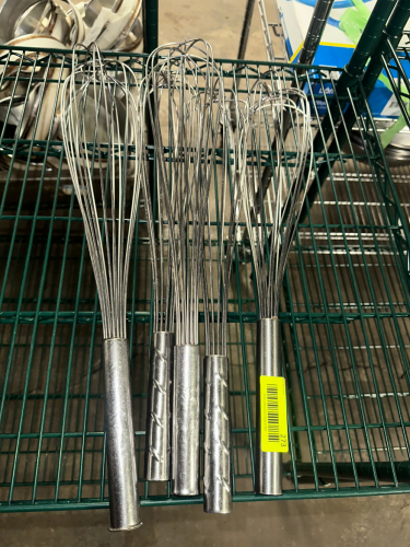 (5) STAINLESS WISK'S