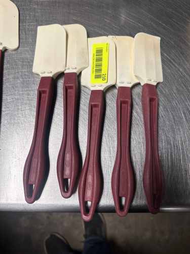 (5) SHORT HANDLE SPATULAS