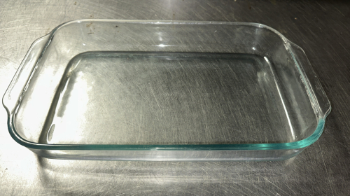 (3) PYREX GLASS BAKING DISHES