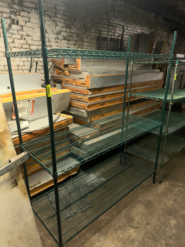 60" X 20" THREE TIER WIRE SHELF