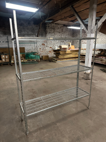 48" X 18" THREE TIER WIRE SHELF