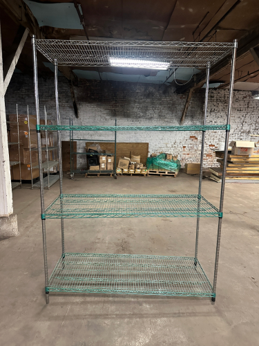 48" X 20" FOUR TIER WIRE SHELF