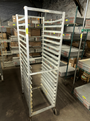 TWENTY PAN TRAY RACK.