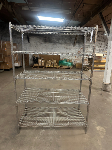 48" X 24" FIVE TIER WIRE SHELF