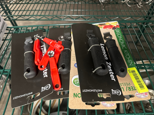 (1) LOT OF ASSORTED ZESTERS.