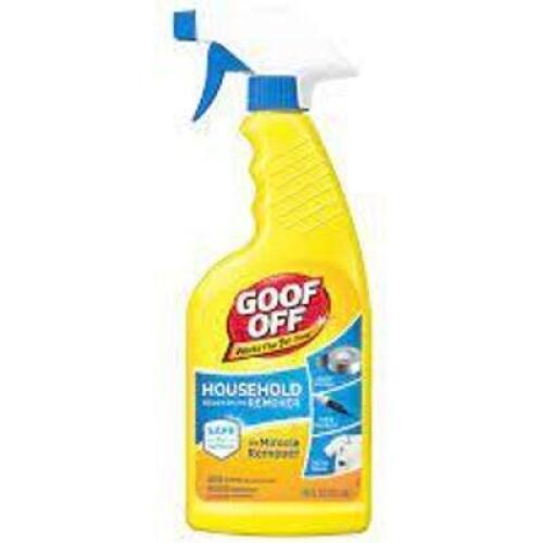 DESCRIPTION: (6) ADHESIVE REMOVER BRAND/MODEL: GOOF OFF #6UAZ5 RETAIL$: $10.29 EA SIZE: 22 OZ QTY: 6