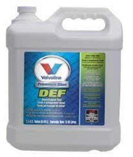DESCRIPTION: (2) DIESEL EXHAUST FLUID BRAND/MODEL: VALVOLINE RETAIL$: $25.00 EA SIZE: 2.5 GAL QTY: 2