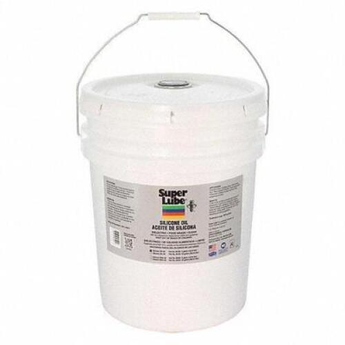 DESCRIPTION: (1) SILICONE HYDRAULIC OIL BRAND/MODEL: SUPER LUBE #45NA67 INFORMATION: VISCOSITY GRADE 100 RETAIL$: $802.00 SIZE: 5 GALLON QTY: 1