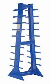 (1) DOUBLE SIDED HORIZONTAL BAR RACK