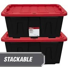 (4) STORAGE TOTES