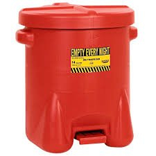 (1) OILY WASTE CAN