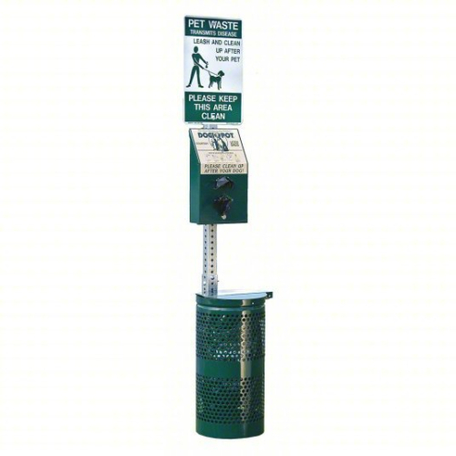 (1) PET WASTE STATION
