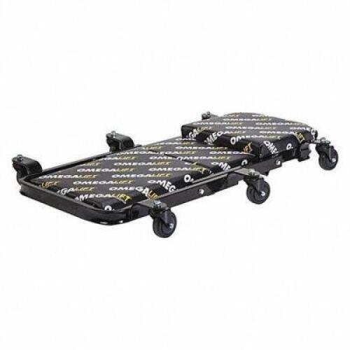 DESCRIPTION: (1) LOW PROFILE CREEPER BRAND/MODEL: OMEGA #48NT97 INFORMATION: BLACK RETAIL$: $258.03 SIZE: 40X26 QTY: 1