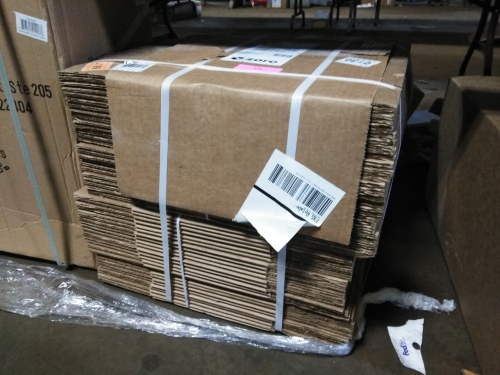 (1) BUNDLE OF APPROX (30) MISC SHIPPING BOXES