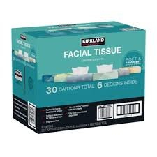 (1) BOX OF (30) CARTONS OF FACIAL TISSUE