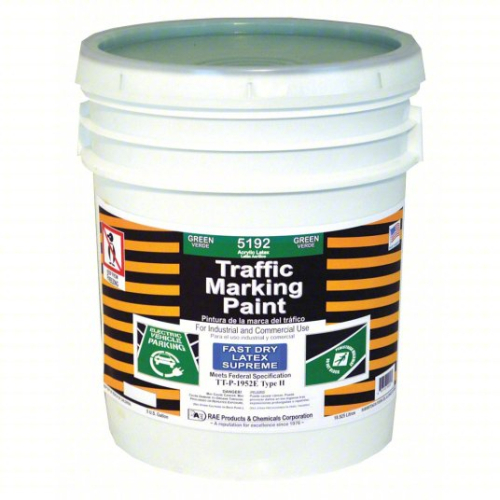 (1) GREEN TRAFFIC MARKING PAINT