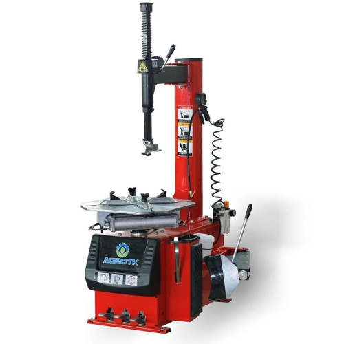 2026 AGT ATK-TC24 TIRE CHANGER (NEW) IS A PROFESSIONAL-GRADE MACHINE DESIGNED FOR EFFICIENT REMOVAL AND INSTALLATION OF CAR AND LIGHT TRUCK TIRES, FEATURING AN EXPLOSION-PROOF OILER, BUILT-IN 40A SWITCH, THREE ALUMINUM ALLOY PEDALS, AND A STAINLESS STEEL 