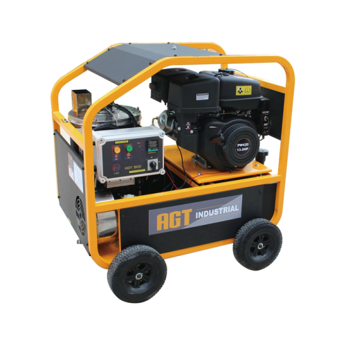 AGT 4000 PSI HOT WATER PRESSURE WASHER, 4 GPM 13 HP GAS UNITS WITH BURNER