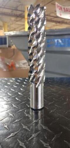 DESCRIPTION: (1) 6 FLUTE COBALT ROUGHING FINISHING END MILL INFORMATION: NIAGARA N68968 RETAIL$: $626.83 SIZE: 1*1/2" Dia 6" loc QTY: 1