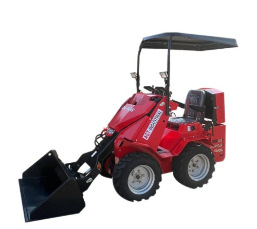 2026 AGT SDA-140W MINI WHEEL LOADER (NEW) OFFERS A COMPACT AND VERSATILE MATERIAL HANDLING SOLUTION WITH A RATO GASOLINE ENGINE, HYDROSTATIC/FOUR-WHEEL DRIVE AND QUICK-ATTACH BUCKET FOR EFFICIENT OPERATION IN TIGHT JOB SITES. THIS NIMBLE MACHINE IS DESIGN