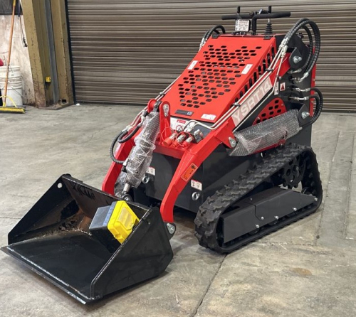 2026 AGT YSRT14 STAND-ON MINI SKID STEER TRACK LOADER (NEW) POWERED BY A 13.5 HP GASOLINE ENGINE, THIS COMPACT TRACKED LOADER OFFERS STRONG PERFORMANCE WITH AUXILIARY HYDRAULICS, ELECTRIC START, AND A QUICK-ATTACH BUCKET FOR VERSATILE JOBSITE USE. DESIGNE