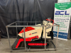 2026 AGT QHT500FL STAND-ON SELF-LOADING MINI TRACKED DUMPER (NEW). THIS COMPACT CRAWLER DUMPER FEATURES A GASOLINE ENGINE WITH HYDROSTATIC DRIVE, RUBBER TRACKS, STAND-ON OPERATOR PLATFORM, AND HYDRAULIC DUMP BED, DESIGNED FOR EFFICIENT MATERIAL HANDLING I - 2