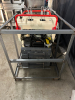 2026 AGT QHT500FL STAND-ON SELF-LOADING MINI TRACKED DUMPER (NEW). THIS COMPACT CRAWLER DUMPER FEATURES A GASOLINE ENGINE WITH HYDROSTATIC DRIVE, RUBBER TRACKS, STAND-ON OPERATOR PLATFORM, AND HYDRAULIC DUMP BED, DESIGNED FOR EFFICIENT MATERIAL HANDLING I - 8