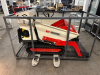 2026 AGT QHT500FL STAND-ON SELF-LOADING MINI TRACKED DUMPER (NEW). THIS COMPACT CRAWLER DUMPER FEATURES A GASOLINE ENGINE WITH HYDROSTATIC DRIVE, RUBBER TRACKS, STAND-ON OPERATOR PLATFORM, AND HYDRAULIC DUMP BED, DESIGNED FOR EFFICIENT MATERIAL HANDLING I - 11