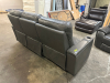 MACYS GREMEL LEATHER POWER RECLINING SOFA W/ WIRELESS CHARGER. - 7
