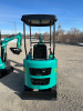 CFG INDUSTRIAL H15R MINI EXCAVATOR &ndash; GAS-POWERED 13.5&ndash;15 HP RATO ENGINE, HYDROSTATIC DRIVE, 7? RUBBER TRACKS, 15? DIGGING BUCKET, BACKFILL BLADE AND AUXILIARY HYDRAULICS WITH PILOT CONTROLS. APPROX ~2,200&ndash;2,400 LB OPERATING WEIGHT, MAX DIG DEPTH ~5?5? (65 - 4