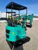CFG INDUSTRIAL H15R MINI EXCAVATOR &ndash; GAS-POWERED 13.5&ndash;15 HP RATO ENGINE, HYDROSTATIC DRIVE, 7? RUBBER TRACKS, 15? DIGGING BUCKET, BACKFILL BLADE AND AUXILIARY HYDRAULICS WITH PILOT CONTROLS. APPROX ~2,200&ndash;2,400 LB OPERATING WEIGHT, MAX DIG DEPTH ~5?5? (65 - 5