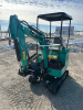 CFG INDUSTRIAL H15R MINI EXCAVATOR &ndash; GAS-POWERED 13.5&ndash;15 HP RATO ENGINE, HYDROSTATIC DRIVE, 7? RUBBER TRACKS, 15? DIGGING BUCKET, BACKFILL BLADE AND AUXILIARY HYDRAULICS WITH PILOT CONTROLS. APPROX ~2,200&ndash;2,400 LB OPERATING WEIGHT, MAX DIG DEPTH ~5?5? (65 - 6