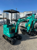 CFG INDUSTRIAL H15R MINI EXCAVATOR &ndash; GAS-POWERED 13.5&ndash;15 HP RATO ENGINE, HYDROSTATIC DRIVE, 7? RUBBER TRACKS, 15? DIGGING BUCKET, BACKFILL BLADE AND AUXILIARY HYDRAULICS WITH PILOT CONTROLS. APPROX ~2,200&ndash;2,400 LB OPERATING WEIGHT, MAX DIG DEPTH ~5?5? (65 - 7