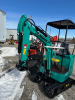 CFG INDUSTRIAL H15R MINI EXCAVATOR &ndash; GAS-POWERED 13.5&ndash;15 HP RATO ENGINE, HYDROSTATIC DRIVE, 7? RUBBER TRACKS, 15? DIGGING BUCKET, BACKFILL BLADE AND AUXILIARY HYDRAULICS WITH PILOT CONTROLS. APPROX ~2,200&ndash;2,400 LB OPERATING WEIGHT, MAX DIG DEPTH ~5?5? (65 - 7