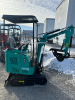 CFG INDUSTRIAL H15R MINI EXCAVATOR &ndash; GAS-POWERED 13.5&ndash;15 HP RATO ENGINE, HYDROSTATIC DRIVE, 7? RUBBER TRACKS, 15? DIGGING BUCKET, BACKFILL BLADE AND AUXILIARY HYDRAULICS WITH PILOT CONTROLS. APPROX ~2,200&ndash;2,400 LB OPERATING WEIGHT, MAX DIG DEPTH ~5?5? (65 - 3