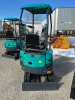 CFG INDUSTRIAL QK16R MINI EXCAVATOR &ndash; GAS ENGINE APPROX 16 HP, HYDROSTATIC DRIVE, RUBBER TRACKS, BACKFILL BLADE, AUXILIARY HYDRAULICS, STANDARD DIGGING BUCKET. APPROX 1,500&ndash;1,600 LB OPERATING WEIGHT WITH COMPACT SUB-1-TON FOOTPRINT FOR TRENCHING, LANDSCAP - 9